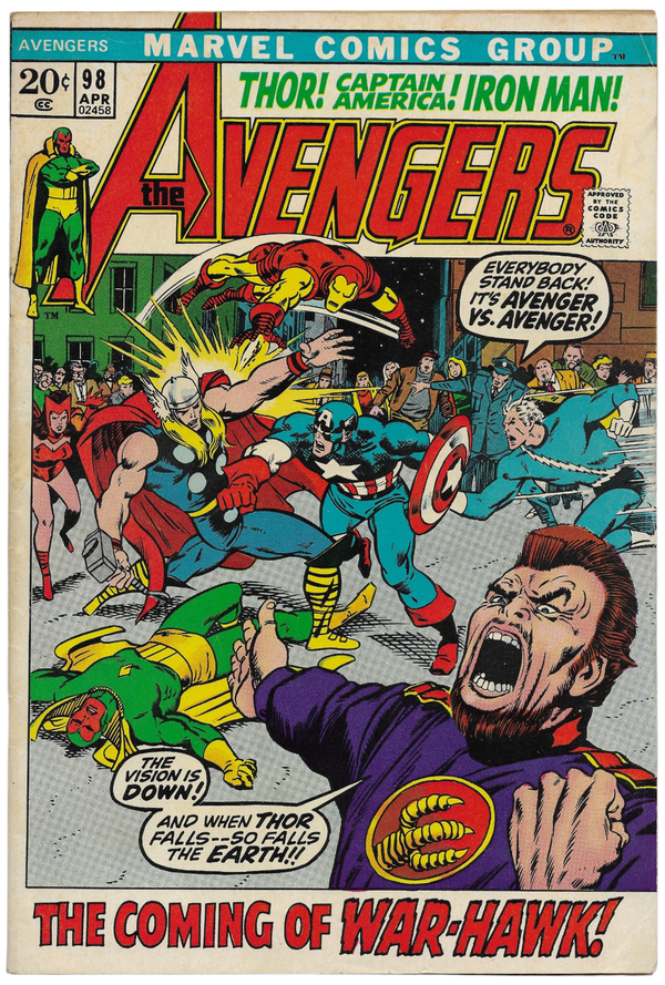 Avengers #98 🔑